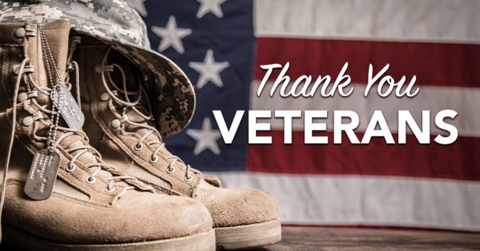 Veterans Day Holiday-Center Closed